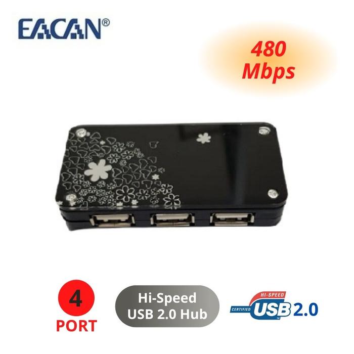 Gambar USB 2.0 Hubport 4port USB Acrylic - Hitam dari Tokomipo1 undefined Tokopedia