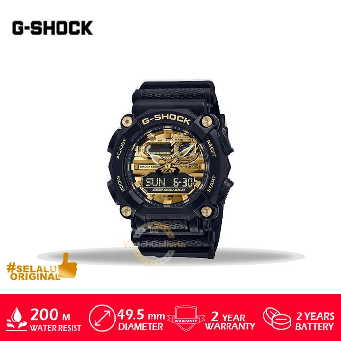 Jam Tangan Pria Casio G-Shock GA-900AG-1ADR GA-900AG-1A GA-900AG di  Grosirgshock Tokopedia