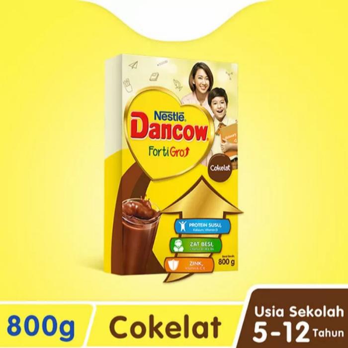 Gambar Dancow Fortigro Coklat 800gr dari BEAR SUSU undefined Tokopedia