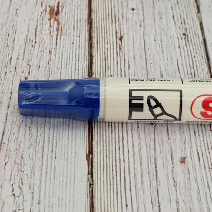 Gambar Spidol permanen Snowman G12 warna - Biru dari Trisdavin Store undefined Tokopedia