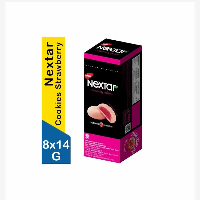 Gambar Nextar Strawberry Cookies 8X14g dari argaaa123 undefined Tokopedia