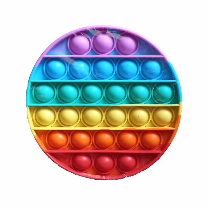 Gambar Pop It Mainan Edukasi Motorik Penghilang Stres Pop It Rainbow - Bulat Rainbow dari Diaz Shop 01 undefined Tokopedia