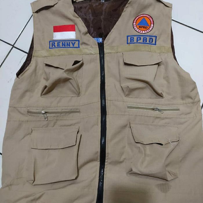 Jual Rompi Bpbd Plus Nama Bnpb Crem M Jakarta Pusat Desi Asri Tokopedia Jual Rompi Bpbd Plus Nama Bnpb Crem M Jakarta Pusat Desi Asri Tokopedia