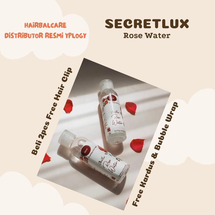 Gambar rose water secretlux dari hairbalcare undefined Tokopedia