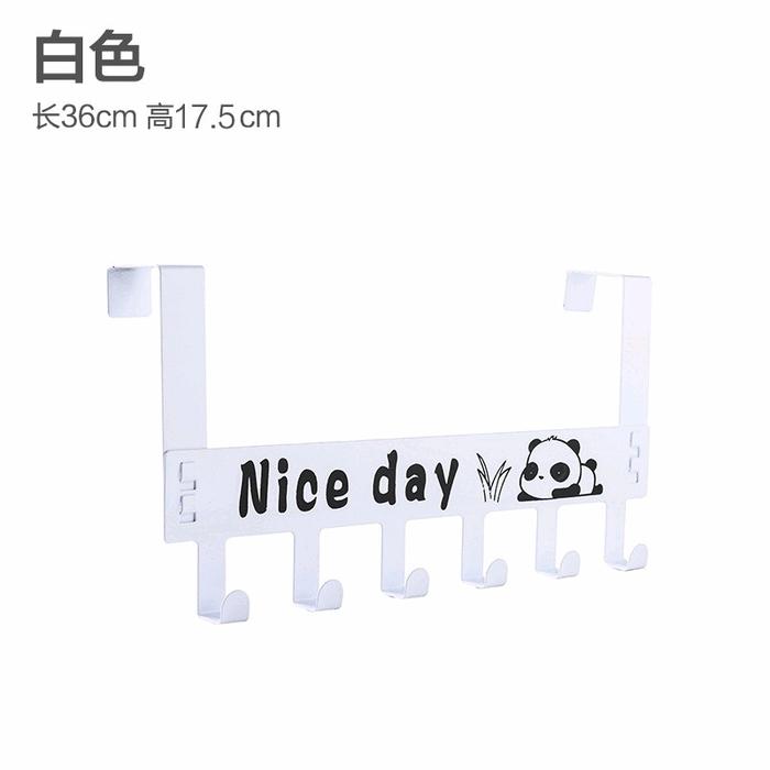 Gambar STV Gantungan Baju Minimalis Nice Day Untuk Belakang Pintu Kamar Mandi - Putih dari Stevie Living undefined Tokopedia