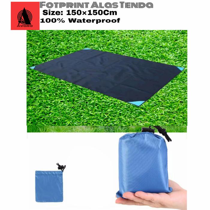 Gambar ALAS TENDA KILLEN/FOOTPRINT 150x150/TIKAR PIKNIK/MATRAS CAMPING - Multi Warna dari AvaroOutdoor undefined Tokopedia