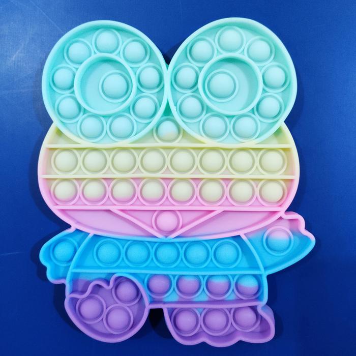 Gambar Bubble toy Fidget push pop it Round Fidget Toys stress relieve mainan - keropi soft dari mothercare11 undefined Tokopedia