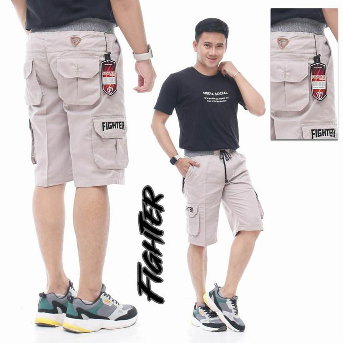 Gambar celana pendek pria chinos merek fighter original - ODL - cream, 31/32 dari NANDA13_SHOP undefined Tokopedia