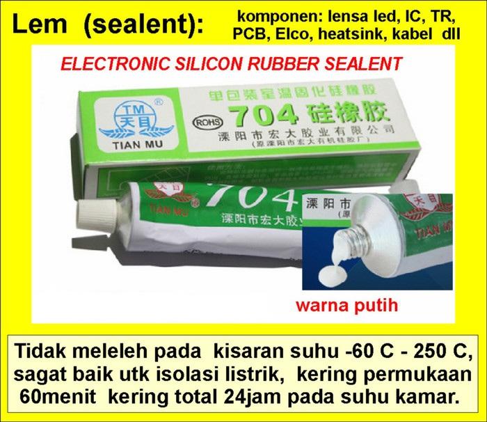 Gambar Thermal Pasta Glue / Lem Pasta HSF / Lem Tian Mu 704 Putih - Putih dari flipper117 undefined Tokopedia
