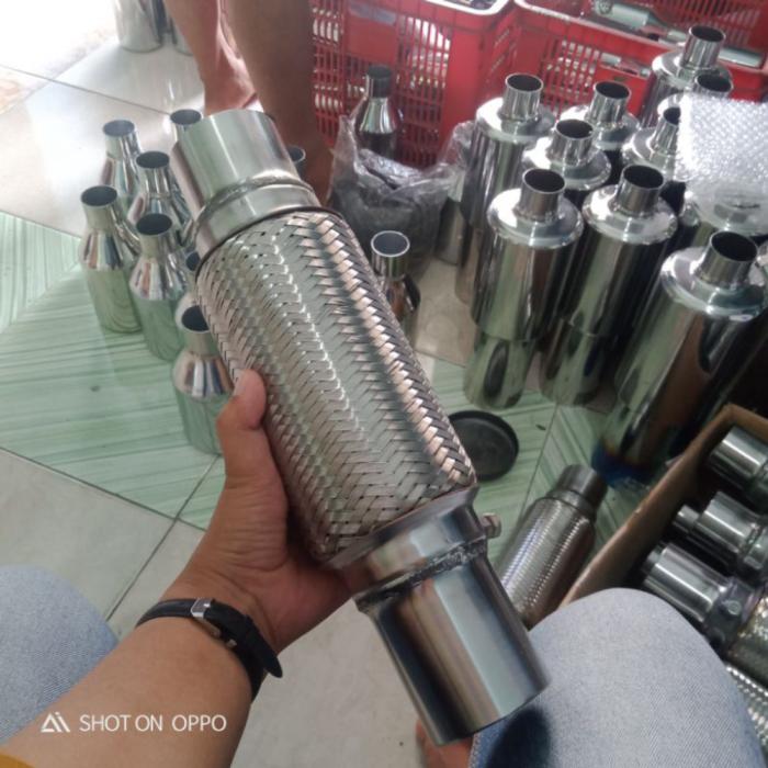 Gambar KNALPOT FLEXIBEL NGIR TRUK CANTER PS 136 HDX PS 100 PLPS 120 UMPLUNG L dari knalpot legend1 undefined Tokopedia