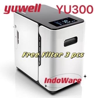Gambar Yuwell 8F-5AW Oxygen Concentrator 5L PM / Mesin Konsentrator Oksigen - YU300 dari Indowareofficial undefined Tokopedia
