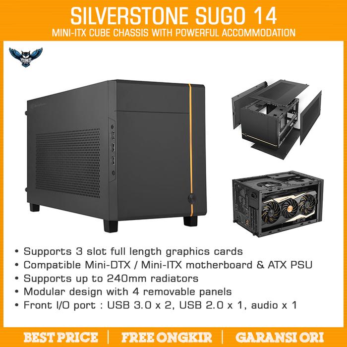 展示未使用 Silverstone SUGO 14 購入 Mini-itx ケース SUGO 14 展示未使用 Silverstone SUGO 14 購入 Mini-itx ケース SUGO 14