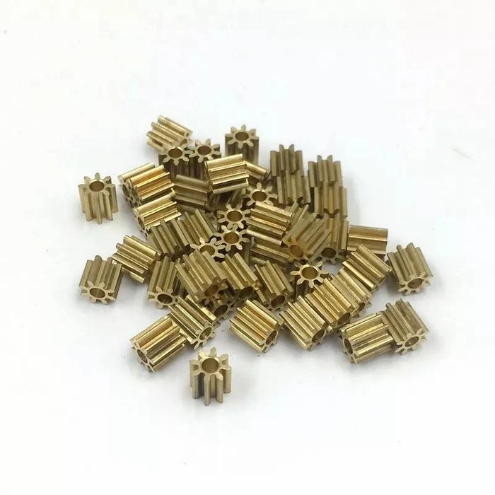 Gambar 8T Copper Gear 1mm Metal Pinion Motor Shaft Connector for DIY Rc Drone dari Adabi Rc Hobby undefined Tokopedia