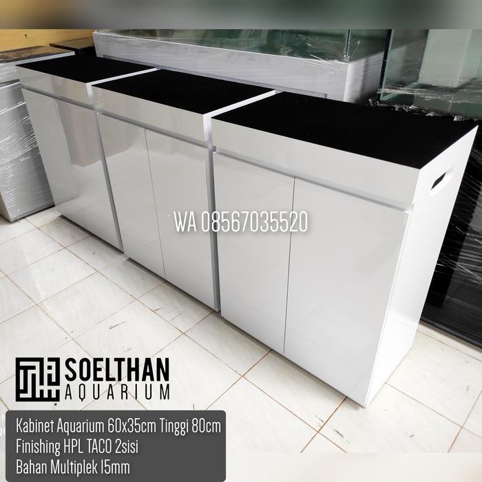 Gambar kabinet Meja Aquarium /Lemari Akuarium 60x35 cm Tinggi 80 HPL TACO - custom dari SOELTHAN AQUARIUM undefined Tokopedia