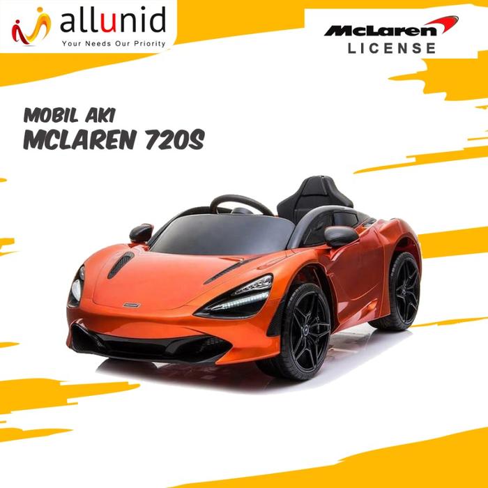 Jual Mobil Aki Mainan Anak Remote Control Kidstime MCLAREN 720S