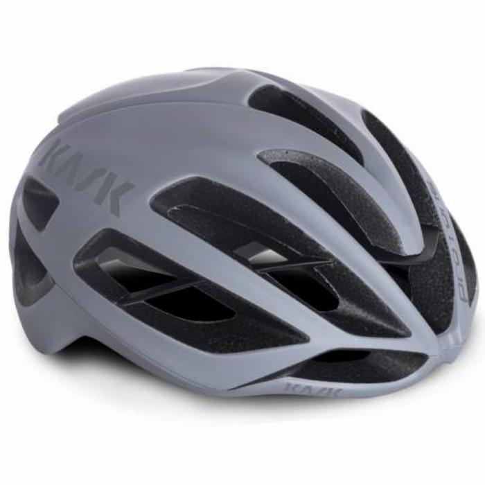 Jual Helmet Sepeda Kask Protone Road Helmet Grey Matt Kab