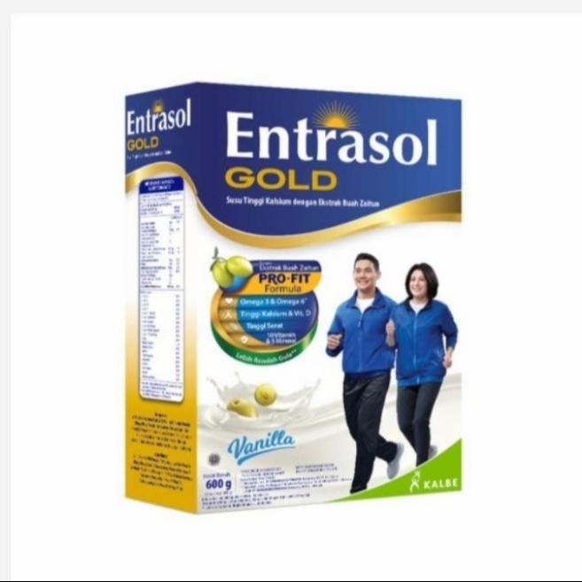 Gambar Entrasol Gold Susu Bubuk Vanila chocolate 600g - Vanila dari rostinishop undefined Tokopedia