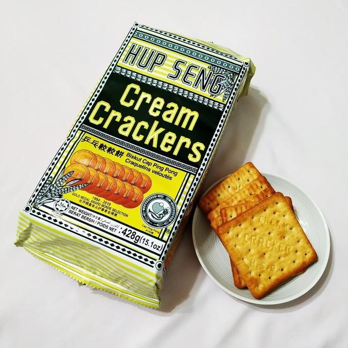 Gambar Biskuit Hup Seng Cream Crackers / Cap Ping Pong 428g - Asin dari SuksesTerus138 undefined 4 Tokopedia