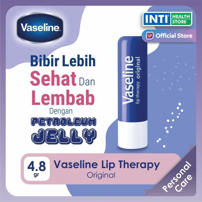 Gambar Vaseline | Lip Therapy Balm Stick / Lip Balm / Pelembab bibir| 4.8 gr - Rosy Lips dari Inti Health Store undefined 2 Tokopedia