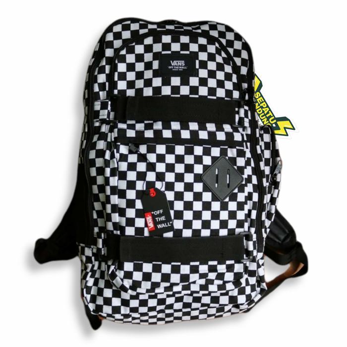 tas ransel bagpack vans checkerboard 