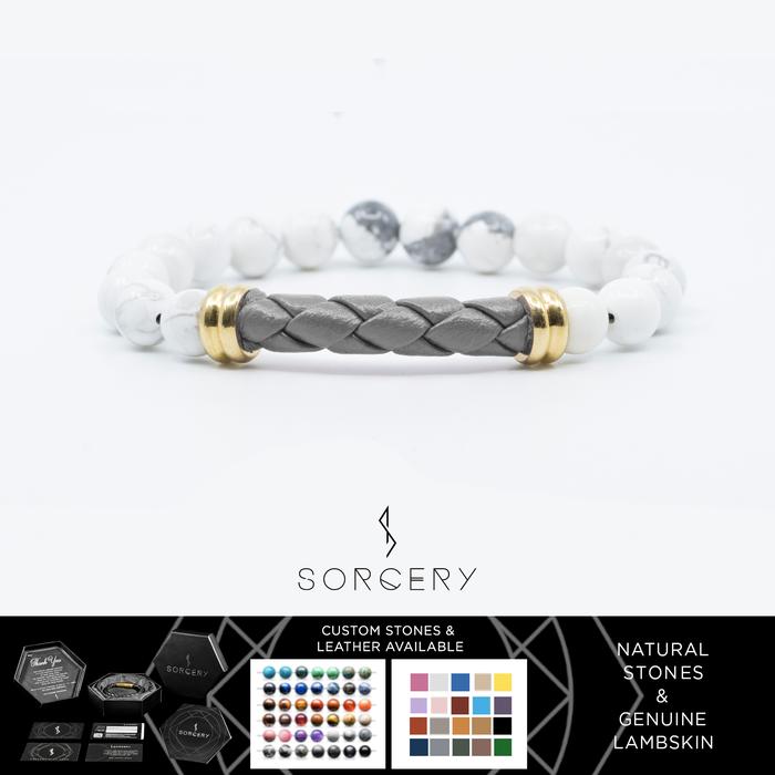 Gambar SORCERY Bracelet 18K REALGOLD Gelang Kulit Pria Wanita-Osiris28 - 18K Gold Plated, Cantumkan Warna dari Sorcery undefined Tokopedia