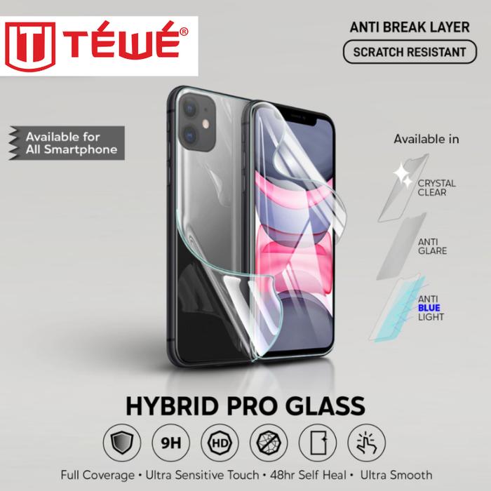 Gambar Hydrogel Hybrid Pro Anti Break Screen Protector Handphone Full Cover - Super Clear HD, Lensa Kamera dari Bima Accessories undefined Tokopedia