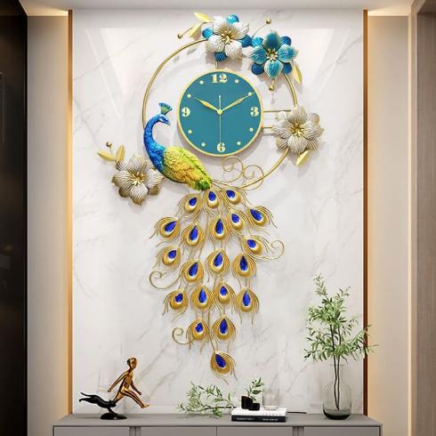 Gambar JAM DINDING MERAK MAS SATU KEPALA WARNA GOLD DAN TOSCA MODEL MELINGKAR dari K-Dunk Jkt Store undefined Tokopedia
