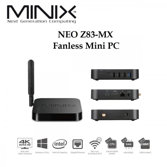 Gambar MINIX NEO Z83-MX - RAM 4GB ROM 128GB Mini PC Windows 10 Pro 64-bit dari Melissa OnlineShop undefined Tokopedia