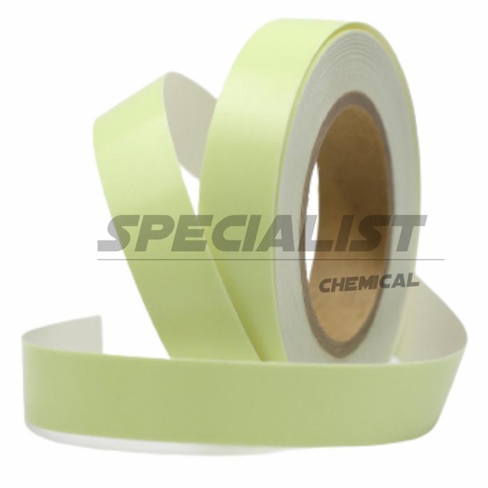 Gambar GLOW IN THE DARK FOSFOR - STICKER MENYALA SAAT GELAP 2,4CM X 45 METER dari Specialist Chemical undefined Tokopedia