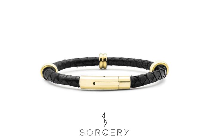 Gambar Reference SORCERY BRACELET Pythonskin Gelang Pria Wanita-BSK-B-PT1L - 18K Gold Plated, Cantumkan Warna dari Sorcery undefined Tokopedia