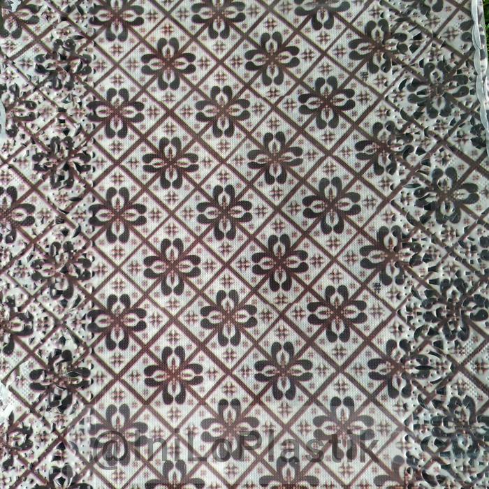 Gambar Alas Makan Batik Kotak / Paper Doilies Kertas Doyleys 8" x 8" - 05-5 dari Inilo Plastik undefined Tokopedia