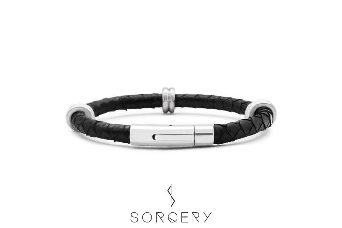 Gambar Reference SORCERY BRACELET Pythonskin Gelang Pria Wanita-BSK-B-PT1L - Silver, Cantumkan Warna dari Sorcery Kab. Tangerang Tokopedia