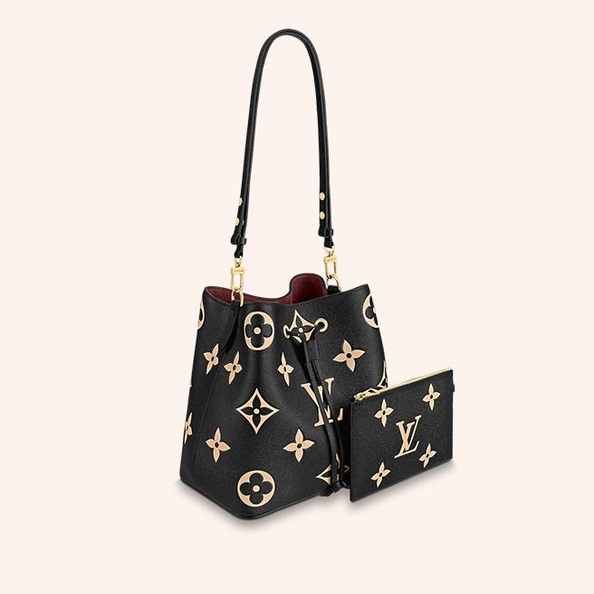 Jual Tas LV Louis Vuitton Neonoe MM Bicolor Monogram Empreinte Black Beige  - Jakarta Barat - Thesankara | Tokopedia