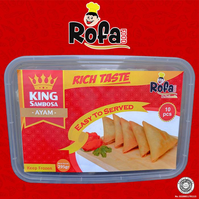 Gambar Sambosa / Samosa ROFA Daging Ayam (King Sambosa) dari ROFA Food Indonesia undefined Tokopedia