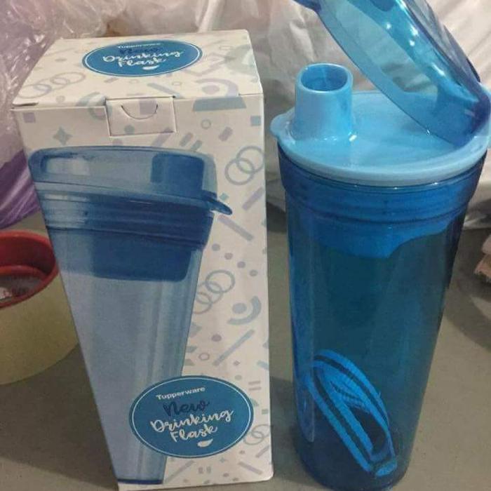 Gambar Tupperware new drinking flask - Biru Muda dari Ori Tupperware undefined Tokopedia