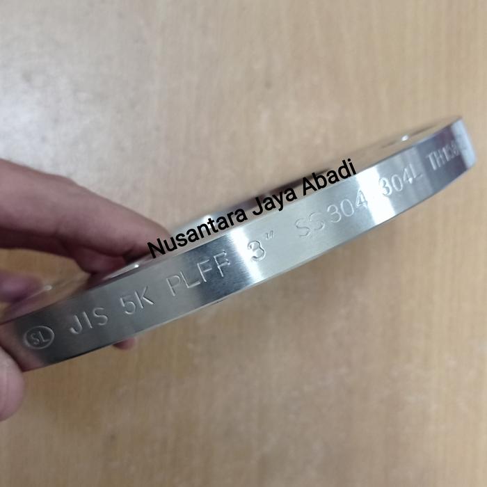 Gambar Flange Stainless 304 JIS 5K 3 " inchi DN 80 dari NusantaraJayaAbadi undefined Tokopedia