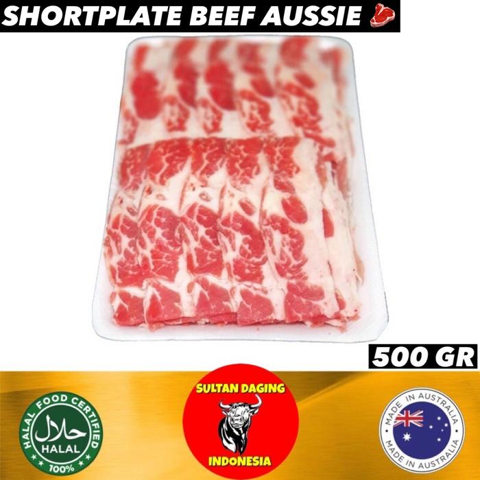 Gambar DAGING SAPI BEEF SLICE SHORTPLATE 500 GRAM IMPORT DARI AUSTRALIA/ BEEF dari Sultan Daging Indonesia undefined Tokopedia