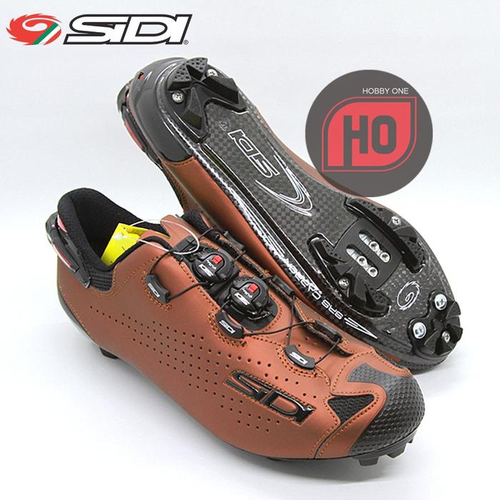 SIDI MTB TIGER BLACK RUST Sepatu Sepeda Cleat SPD MTB 43