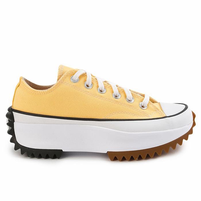 light yellow platform converse