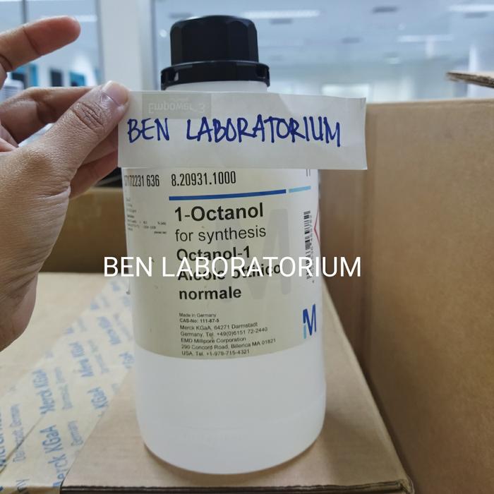 Jual 1-octanol for synthesis MERCK 1LITER CATALOG Number : 8.20931.1000 ...