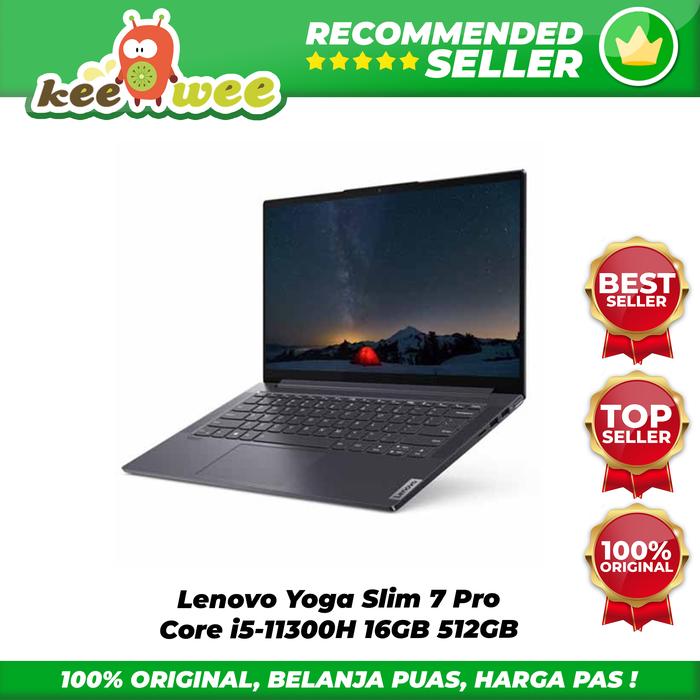 Jual Lenovo Yoga Slim Pro 14IHU5 Core i5-11300H 16GB 512GB W10+