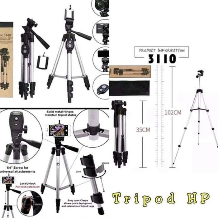 Gambar TRIPOD HP 1 METER dari LEVRONKA.BOUTIQUE undefined Tokopedia