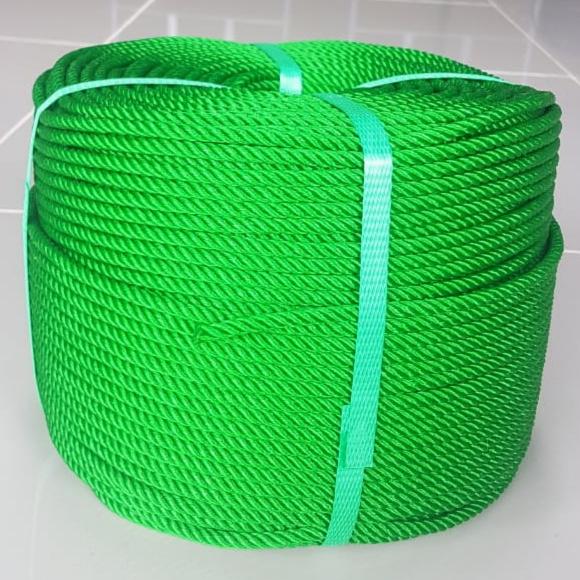 Gambar Tali tambang 5 mm ( per meter ) - Hijau dari AT EL undefined Tokopedia