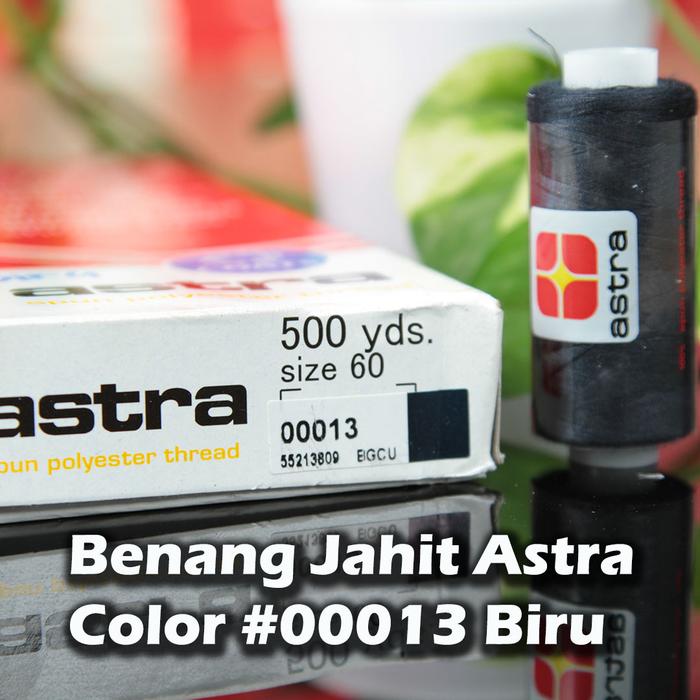 Gambar HijabersTex Benang Jahit ASTRA Varian Biru - 00013 Biru dari Pondok Hijabers undefined Tokopedia