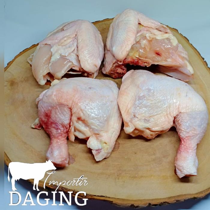Gambar Ayam Boiler Potong Berat @1-1.1kg - Pilih 4 bagian / 20 bagian - 4 Bagian dari importir daging undefined Tokopedia