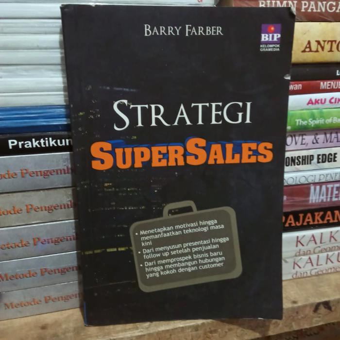 Gambar Buku STRATEGI SUPER SALES by FERRY FARBER dari OZZ BOOK STORE undefined Tokopedia