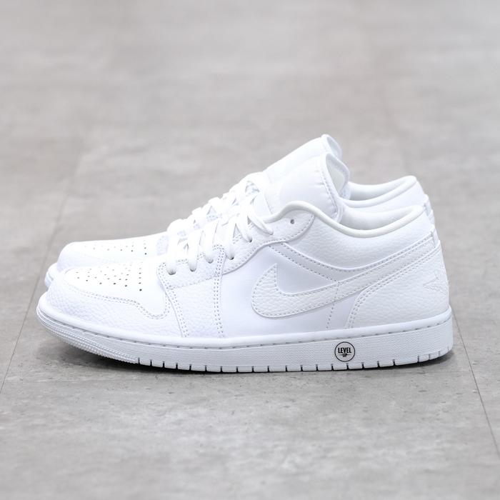 Jual Nike Air Jordan 1 Low Triple White 100% Authentic - 36 - Jakarta Utara  - Level Up Sneakers | Tokopedia