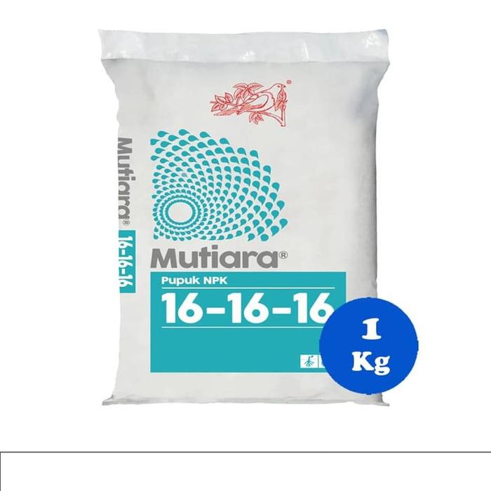 Gambar PUPUK MEROKE NPK MUTIARA 16 16 16 KEMASAN PABRIK 1 KG dari hidroponik nusantara undefined Tokopedia
