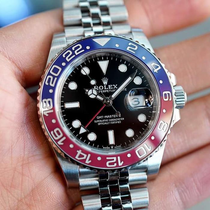 Pepsi Rolex Gmt 2009 Gmt-master Ii Pepsi Jubilee 40mm 126710blro
