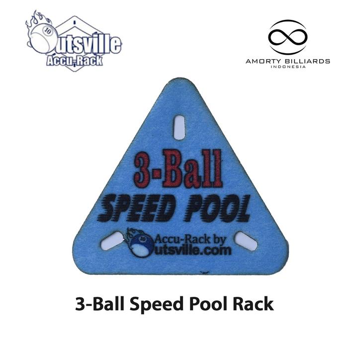 Jual Outsville Accu Rack - 3 Ball Speed Pool Rack - Kota Malang ...